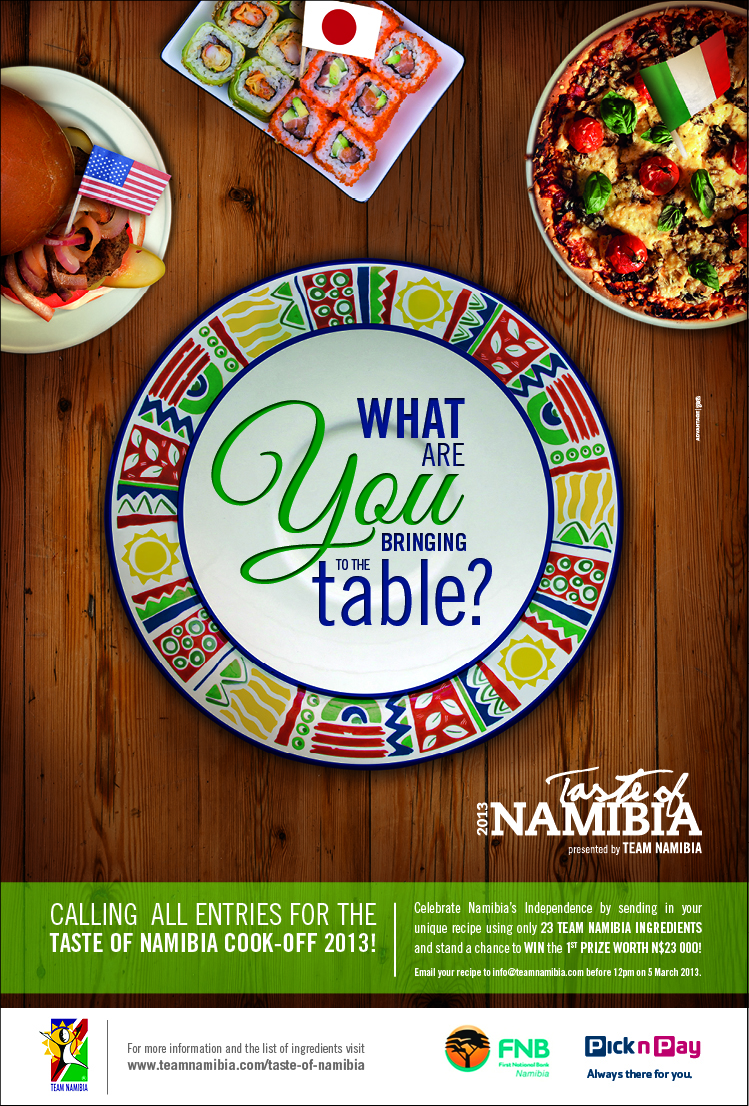 Taste of Namibia advert